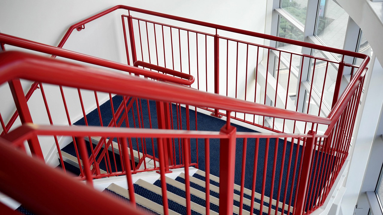 Escalera metalica